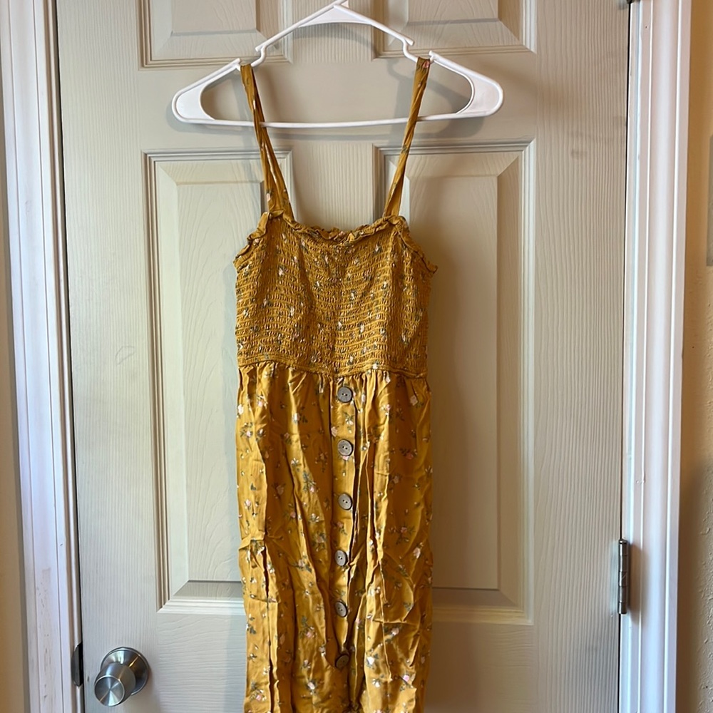 small yellow sundress